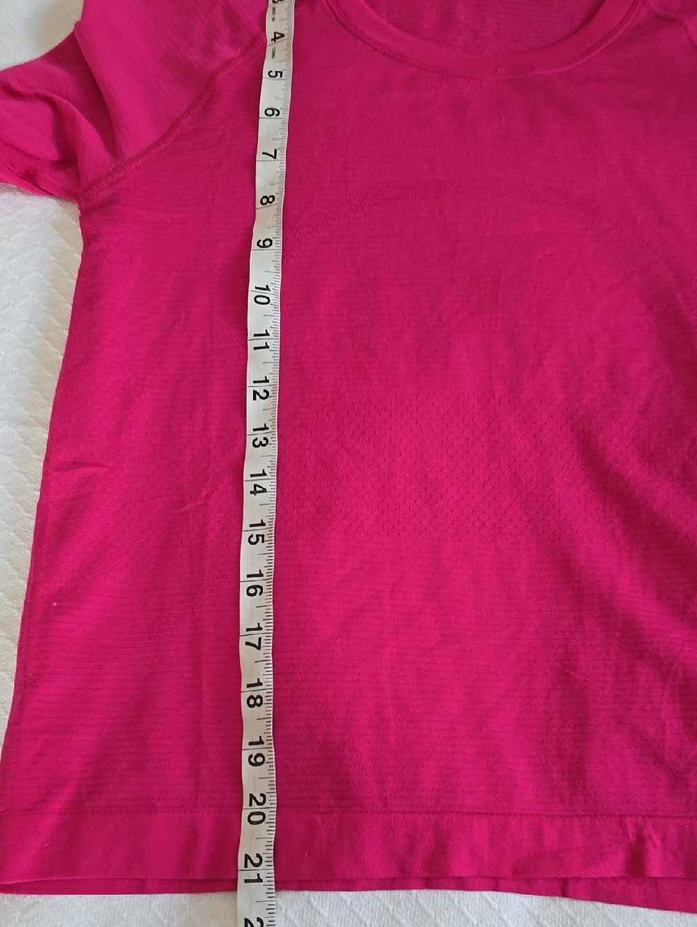 Lululemon Swiftly Tech Long Sleeve 2.0 Waist Length Shirt Pink - Picture 12 of 15